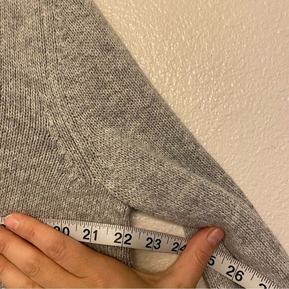 Sonoma Goods For Life Quarter Zip Sweater gray mock neck turtleneck mens L - Picture 7 of 9